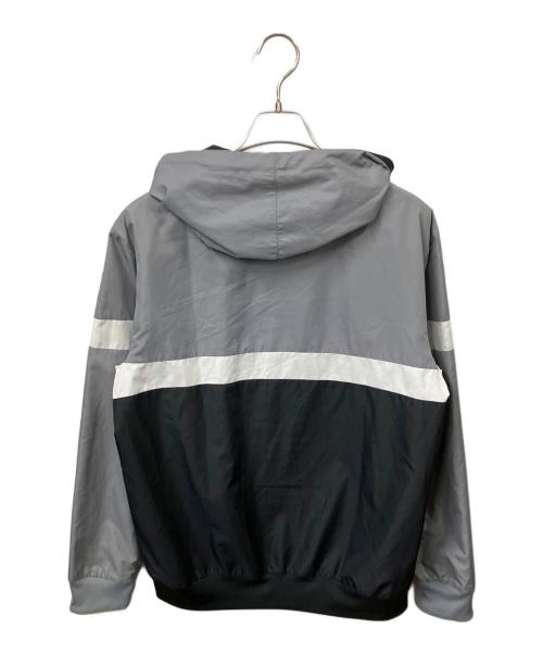 adidas Originals（アディダスオリジナル）adidas originals (アディダスオリジナル) イタスカ リバーシブル ウィンドブレーカー ブラック×グレー サイズ:Ｌの古着・服飾アイテム