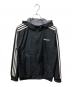 adidas originals（アディダスオリジナル）の古着「イタスカ リバーシブル ウィンドブレーカー」｜ブラック×グレー