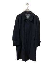 Burberry's（バーバリーズ）の古着「ステンカラーコート　ネイビー」｜ネイビー