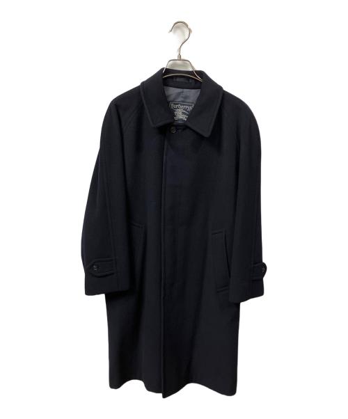 Burberry's（バーバリーズ）Burberry's (バーバリーズ) ステンカラーコート　ネイビー ネイビー サイズ:不明の古着・服飾アイテム
