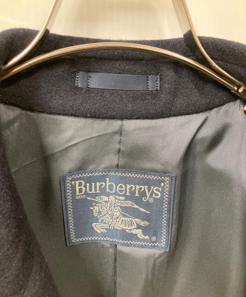 Burberry's（バーバリーズ）Burberry's (バーバリーズ) ステンカラーコート　ネイビー ネイビー サイズ:不明の古着・服飾アイテム