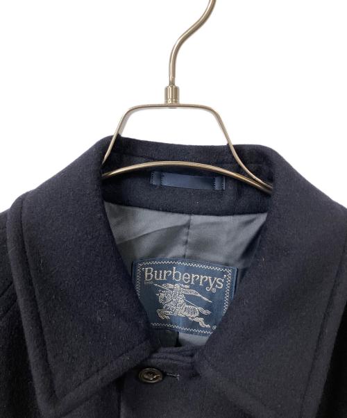 Burberry's（バーバリーズ）Burberry's (バーバリーズ) ステンカラーコート　ネイビー ネイビー サイズ:不明の古着・服飾アイテム