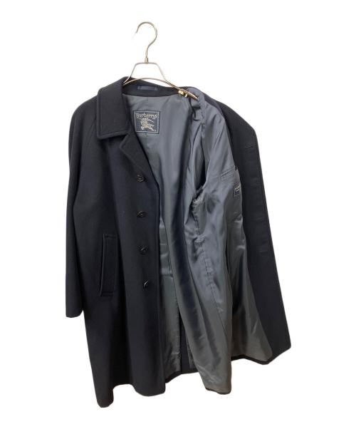 Burberry's（バーバリーズ）Burberry's (バーバリーズ) ステンカラーコート　ネイビー ネイビー サイズ:不明の古着・服飾アイテム