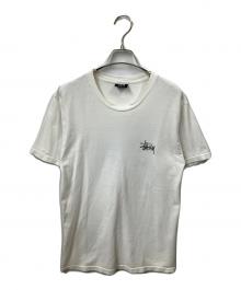 stussy（ステューシー）の古着「ロゴカットソー　ホワイト」｜ホワイト