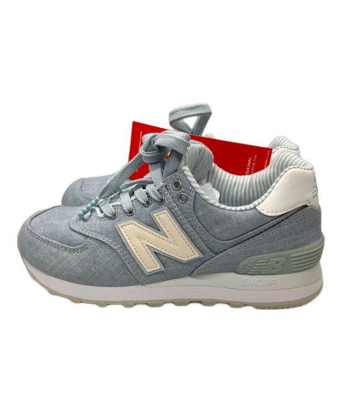 NEW BALANCE（ニューバランス）NEW BALANCE (ニューバランス) 574　スニーカー　スカイブルー スカイブルー サイズ:22 未使用品の古着・服飾アイテム