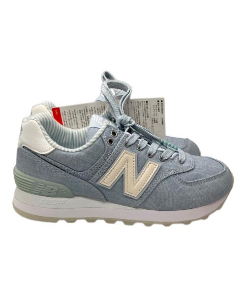 NEW BALANCE（ニューバランス）NEW BALANCE (ニューバランス) 574　スニーカー　スカイブルー スカイブルー サイズ:22 未使用品の古着・服飾アイテム