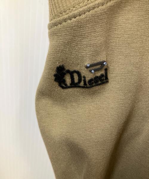 DIESEL（ディーゼル）DIESEL (ディーゼル) ジップアップスウェット オリーブ グリーン サイズ:mの古着・服飾アイテム