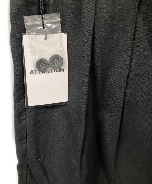 Schott（ショット）Schott (ショット) ワイドシルエットリネンショーツ ブラック サイズ:lの古着・服飾アイテム