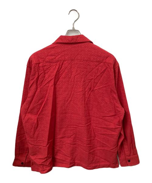 Schott（ショット）Schott (ショット) JACQUARD SHIRT レッド サイズ:XXL 未使用品の古着・服飾アイテム