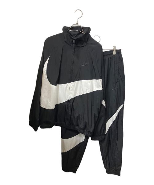 NIKE（ナイキ）NIKE (ナイキ) WOVEN JACKE ブラック×ホワイト サイズ:Lの古着・服飾アイテム