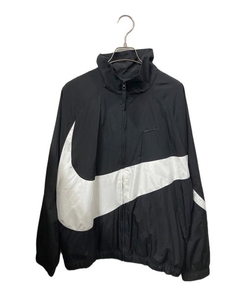 NIKE（ナイキ）NIKE (ナイキ) WOVEN JACKE ブラック×ホワイト サイズ:Lの古着・服飾アイテム