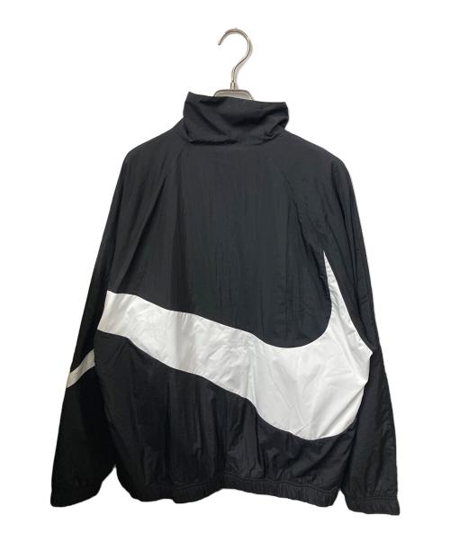 NIKE（ナイキ）NIKE (ナイキ) WOVEN JACKE ブラック×ホワイト サイズ:Lの古着・服飾アイテム
