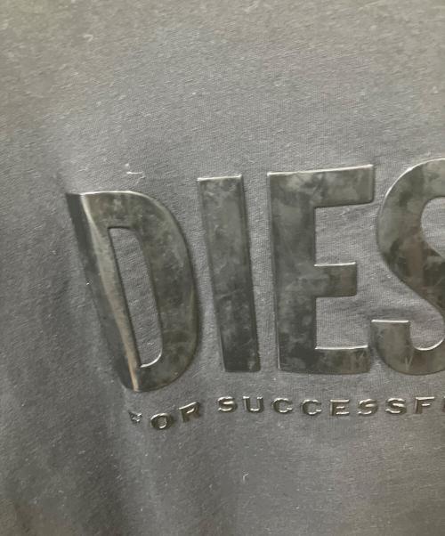 DIESEL（ディーゼル）DIESEL (ディーゼル) ロゴ半袖カットソー ブラック ブラック サイズ:sの古着・服飾アイテム