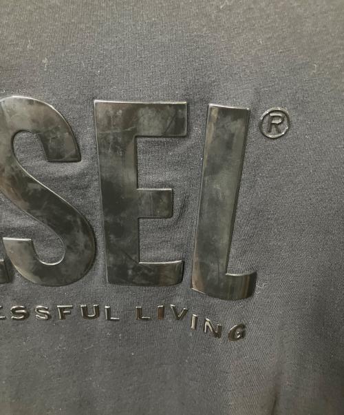 DIESEL（ディーゼル）DIESEL (ディーゼル) ロゴ半袖カットソー ブラック ブラック サイズ:sの古着・服飾アイテム