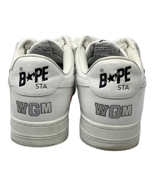 A BATHING APE（アベイシングエイプ）A BATHING APE (アベイシングエイプ) BAPE STA SHARK #2 WHITE ホワイト サイズ:29の古着・服飾アイテム