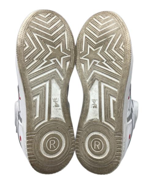 A BATHING APE（アベイシングエイプ）A BATHING APE (アベイシングエイプ) BAPE STA SHARK #2 WHITE ホワイト サイズ:29の古着・服飾アイテム
