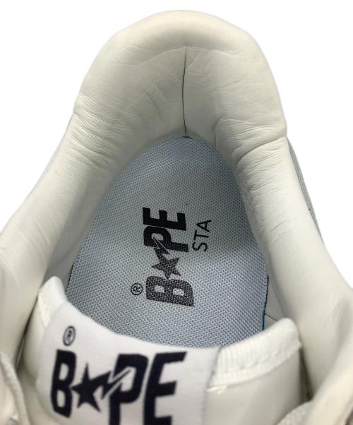 A BATHING APE（アベイシングエイプ）A BATHING APE (アベイシングエイプ) BAPE STA SHARK #2 WHITE ホワイト サイズ:29の古着・服飾アイテム