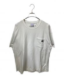 X-GIRL×Champion REVERSE WEAVE（エックスガール×チャンピオン リバース ウィーブ）の古着「Tシャツ」｜ブラック