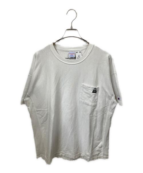 X-GIRL（エックスガール）X-girl (エックスガール) Champion REVERSE WEAVE (チャンピオン リバース ウィーブ) Tシャツ ブラック サイズ:Mの古着・服飾アイテム