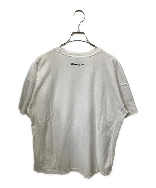 X-GIRL（エックスガール）X-girl (エックスガール) Champion REVERSE WEAVE (チャンピオン リバース ウィーブ) Tシャツ ブラック サイズ:Mの古着・服飾アイテム