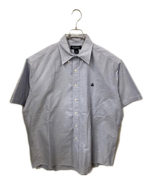 BROOKS BROTHERS（ブルックスブラザーズ）BROOKS BROTHERS (ブルックスブラザーズ) 半袖シャツ ネイビー サイズ:Lの古着・服飾アイテム
