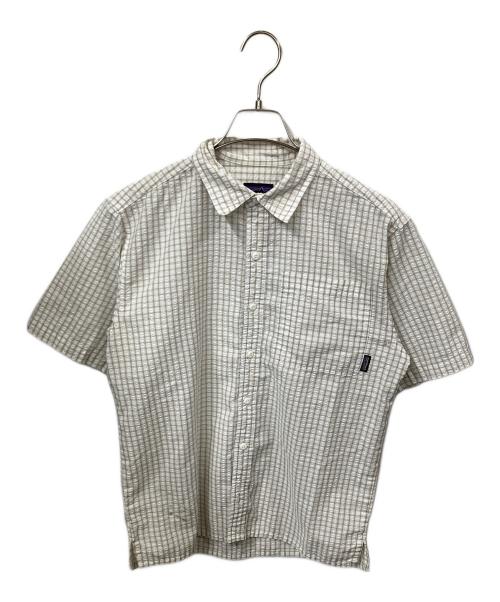 Patagonia（パタゴニア）Patagonia (パタゴニア) パッカーウェアシャツ ホワイト×ベージュ サイズ:XSの古着・服飾アイテム