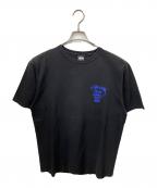 stussyステューシー）の古着「TRIBE STACK TEE」｜ブラック
