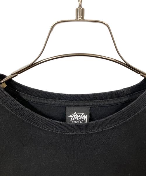 stussy（ステューシー）stussy (ステューシー) TRIBE STACK TEE ブラック サイズ:Lの古着・服飾アイテム