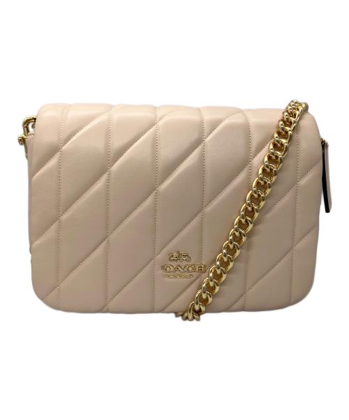 COACH（コーチ）COACH (コーチ) クイン バッグ・キルティング ピンクの古着・服飾アイテム