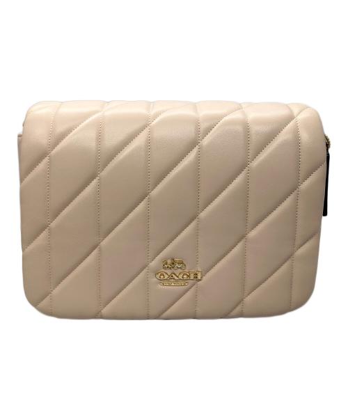 COACH（コーチ）COACH (コーチ) クイン バッグ・キルティング ピンクの古着・服飾アイテム
