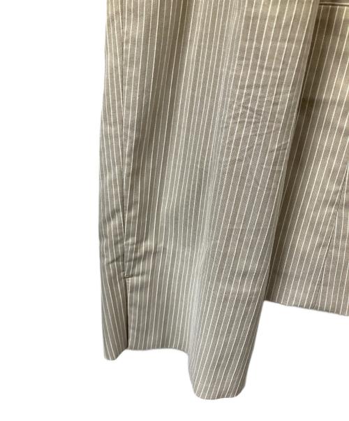 NEWYORKER（ニューヨーカー）NEWYORKER (ニューヨーカー) セットアップスーツ ストライプ　ベージュ ベージュ サイズ:9の古着・服飾アイテム