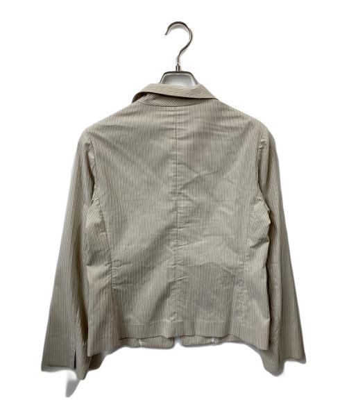 NEWYORKER（ニューヨーカー）NEWYORKER (ニューヨーカー) セットアップスーツ ストライプ　ベージュ ベージュ サイズ:9の古着・服飾アイテム