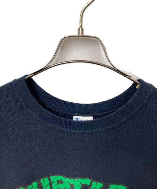 Champion（チャンピオン）Champion (チャンピオン) BEAMS別注 ニンジャタートルズスウェット ネイビー ネイビー サイズ:Mの古着・服飾アイテム