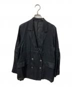 green label relaxingグリーンレーベルリラクシング）の古着「シアーラミージャケット」｜ブラック