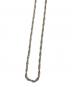WYM LIDNM (ウィム バイ リドム) CROSS-LINK CHAIN NECKLACE：6000円