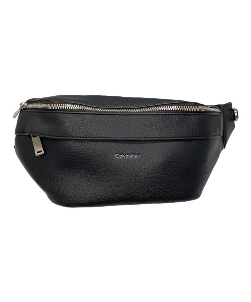 Calvin Klein（カルバンクライン）Calvin Klein (カルバンクライン) ウエストバッグ ブラックの古着・服飾アイテム