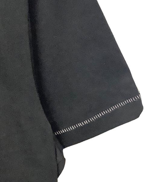 ADER error（アーダーエラー）ADER error (アーダーエラー) ブラック コントラスト Tシャツ ブラック サイズ:Lの古着・服飾アイテム