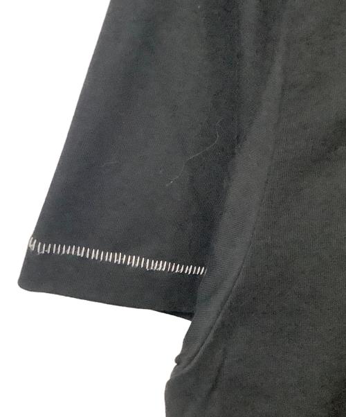 ADER error（アーダーエラー）ADER error (アーダーエラー) ブラック コントラスト Tシャツ ブラック サイズ:Lの古着・服飾アイテム