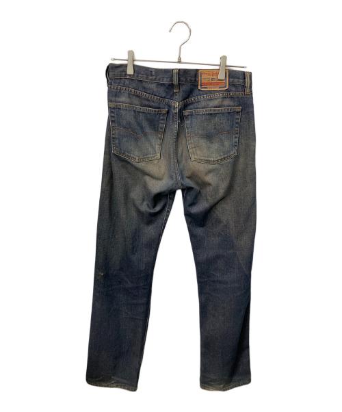 DIESEL（ディーゼル）DIESEL (ディーゼル) テーパードデニムパンツ インディゴ サイズ:73.5cm（W29）の古着・服飾アイテム