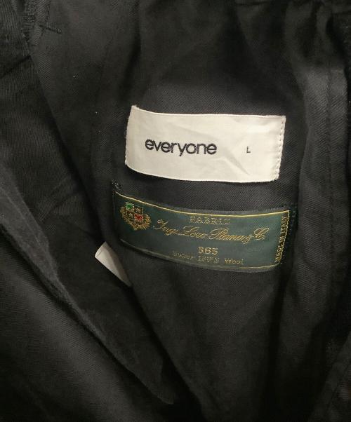 everyone（エブリワン）everyone (エブリワン) Loro Piana Easy Slacks ブラック サイズ:Lの古着・服飾アイテム
