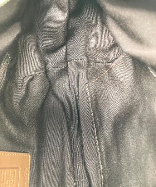 COACH（コーチ）COACH (コーチ) ワンショルダーバッグ シグネチャー　ブラウン ブラウンの古着・服飾アイテム