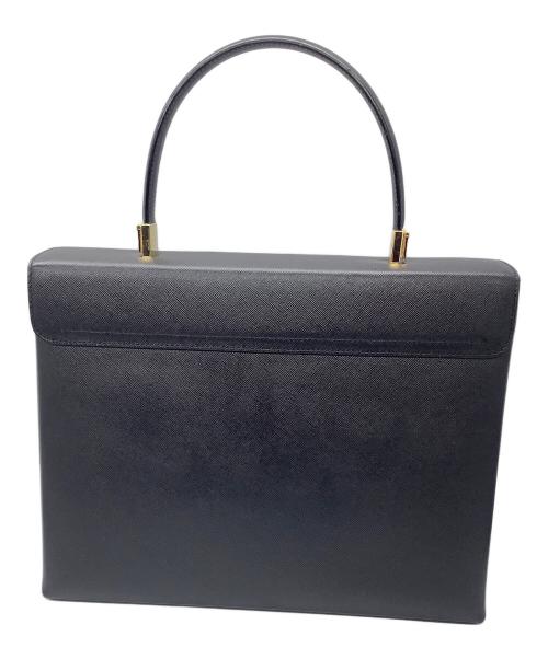 Salvatore Ferragamo（サルヴァトーレ フェラガモ）Salvatore Ferragamo (サルヴァトーレ フェラガモ) ガンチーニ2WAYバッグ ブラック ブラックの古着・服飾アイテム