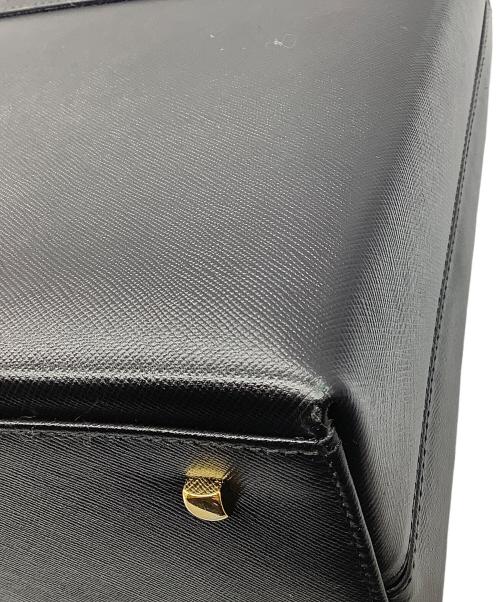 Salvatore Ferragamo（サルヴァトーレ フェラガモ）Salvatore Ferragamo (サルヴァトーレ フェラガモ) ガンチーニ2WAYバッグ ブラック ブラックの古着・服飾アイテム