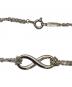 Tiffany & Co. (ティファニー) インフィニティ ダブルチェーンブレスレット：25000円