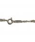 中古・古着 Tiffany & Co. (ティファニー) インフィニティ ダブルチェーンブレスレット：25000円