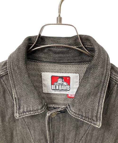 BEN DAVIS（ベンデイビス）BEN DAVIS (ベンデイビス) カバーオール グレー ブラック サイズ:Mの古着・服飾アイテム