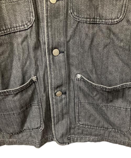 BEN DAVIS（ベンデイビス）BEN DAVIS (ベンデイビス) カバーオール グレー ブラック サイズ:Mの古着・服飾アイテム
