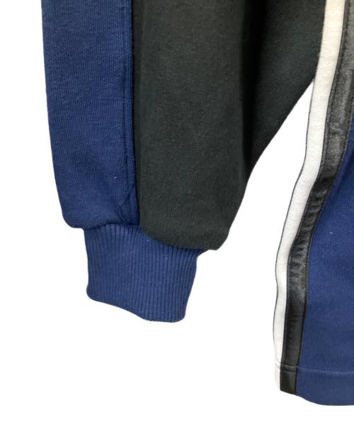 adidas Originals（アディダスオリジナル）adidas originals (アディダスオリジナル) 90ｓ ロゴスウェット ホワイト×ネイビー×ブラック ホワイト×ネイビー×ブラック サイズ:MLの古着・服飾アイテム
