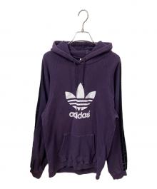 adidas（アディダス）の古着「パーカー パープル 90ｓ」｜パープル
