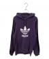 adidas（アディダス）の古着「パーカー パープル 90ｓ」｜パープル